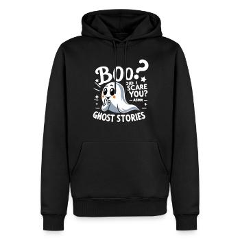 Asmr Whispering Asmr Enthusiast Mindfulness - Männer Premium Bio Hoodie - Schwarz - Vorne - Nico (187cm)