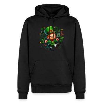 Irish Dancing Ireland Outfit Irish Music - Männer Premium Bio Hoodie - Schwarz - Vorne - Nico (187cm)