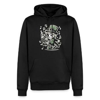 Irish Dancing Ireland Outfit Irish Music - Männer Premium Bio Hoodie - Schwarz - Vorne - Nico (187cm)
