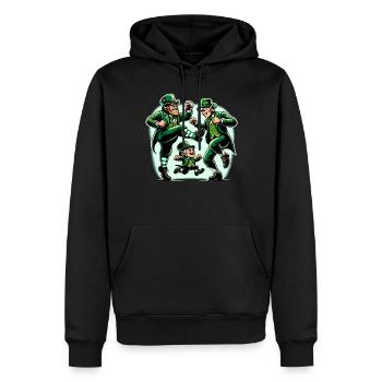 Irish Dancing Ireland Outfit Irish Music - Männer Premium Bio Hoodie - Schwarz - Vorne - Nico (187cm)