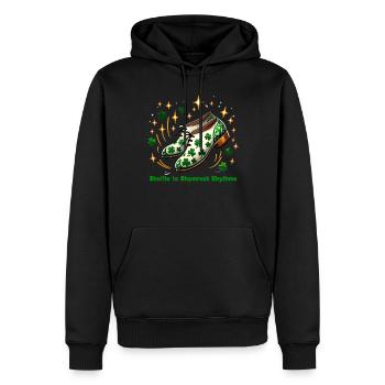 Irish Dancing Ireland Outfit Irish Music - Männer Premium Bio Hoodie - Schwarz - Vorne - Nico (187cm)
