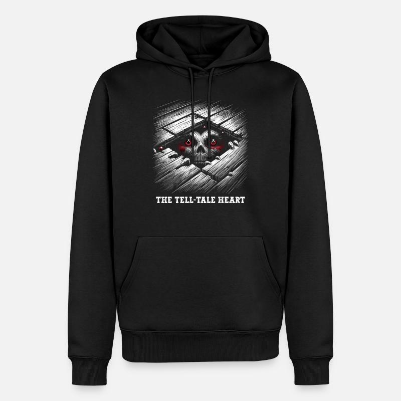 Fan d’Edgar Allan Poe, Littérature classique, - Sweat à capuche Premium bio Homme - noir