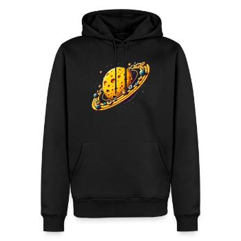 Zone extraterrestre extraterrestre 51 Ufo Space Geek - Sweat à capuche Premium bio Homme - noir - Devant - Nico (187cm)