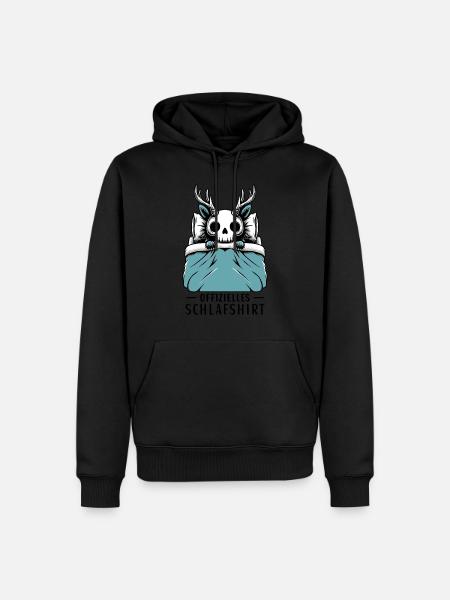 Official Sleep Shirt Wendigo - Men’s Premium Organic Hoodie - black