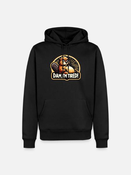 Pregnancy Announcement "Maternity Expectant - Men’s Premium Organic Hoodie - black