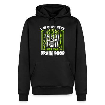 Fan de films d’horreur Zombie Horror Classic - Sweat à capuche Premium bio Homme - noir - Devant - Nico (187cm)