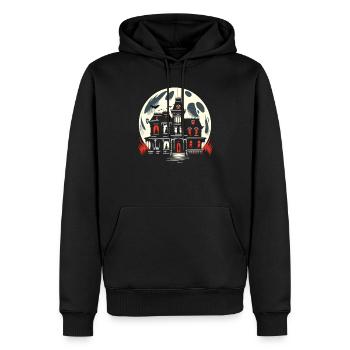 Horror Movie Marathon Survivor Scary Movies True - Männer Premium Bio Hoodie - Schwarz - Vorne - Nico (187cm)