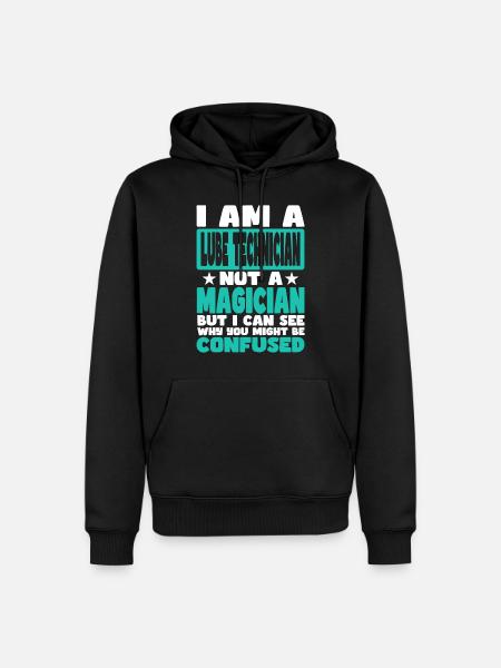 Lube Technician - Men’s Premium Organic Hoodie - black