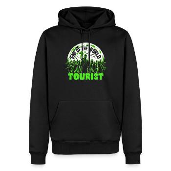 Fan de films d’horreur Zombie Horror Classic - Sweat à capuche Premium bio Homme - noir - Devant - Nico (187cm)