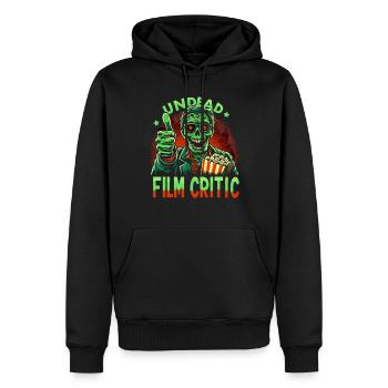 Horrorfilm-fan Zombie-horror Klassischer - Männer Premium Bio Hoodie - Schwarz - Vorne - Nico (187cm)