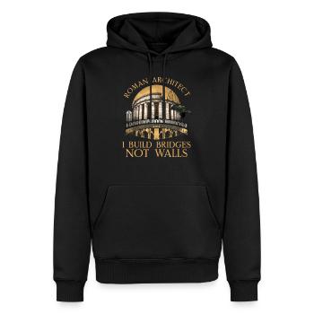 Julius Cäsar Römische Geschichte Römisches Reich - Männer Premium Bio Hoodie - Schwarz - Vorne - Nico (187cm)