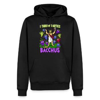 Julius Cäsar Römische Geschichte Römisches Reich - Männer Premium Bio Hoodie - Schwarz - Vorne - Nico (187cm)