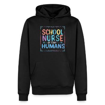 School Nurse Nursing Clinic Medical Stuff - Männer Premium Bio Hoodie - Schwarz - Vorne - Nico (187cm)
