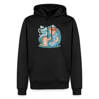 School Nurse Nursing Clinic Medical Stuff - Männer Premium Bio Hoodie - Schwarz - Vorne - Nico (187cm)