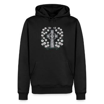 Ostara Eostre Equinox Witch Pagan Goddess Rituals - Männer Premium Bio Hoodie - Schwarz - Vorne - Nico (187cm)