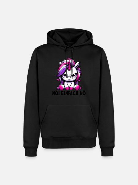 Nope, just nope - Men’s Premium Organic Hoodie - black