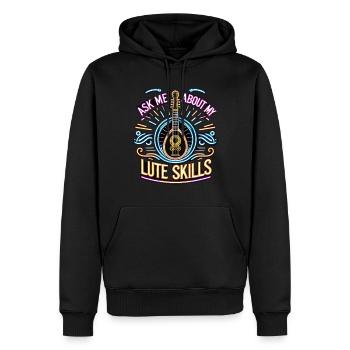Renaissance-jahrmarkt-outfit Mittelalterlicher - Männer Premium Bio Hoodie - Schwarz - Vorne - Nico (187cm)