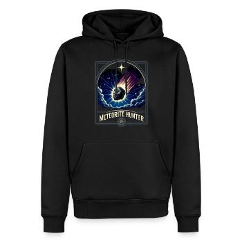 Geologie-steinjagd Achat-jäger-steinsammeln - Männer Premium Bio Hoodie - Schwarz - Vorne - Nico (187cm)