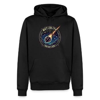 Geology Stone Hunt Agate Hunter Stone Collecting - Men’s Premium Organic Hoodie - black - Front - Nico (187cm)