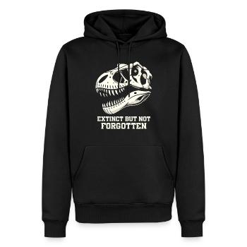 Fossil Hunter, Fossil Hunter, Paleontologist - Men’s Premium Organic Hoodie - black - Front - Nico (187cm)