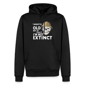 Archäologie Archäologe Historische Erkundung - Männer Premium Bio Hoodie - Schwarz - Vorne - Nico (187cm)
