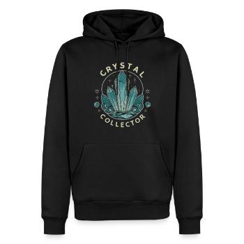 Geologie-steinjagd Achat-jäger-steinsammeln - Männer Premium Bio Hoodie - Schwarz - Vorne - Nico (187cm)