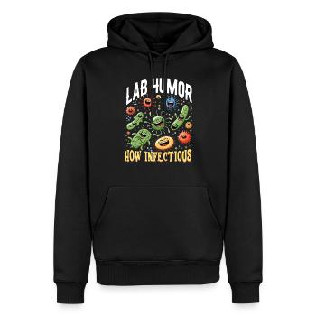 Microbiologist Microbiology Lab Staph Biology - Männer Premium Bio Hoodie - Schwarz - Vorne - Nico (187cm)
