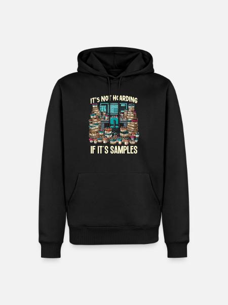 Microbiologist Microbiology Lab Staph Biology - Men’s Premium Organic Hoodie - black