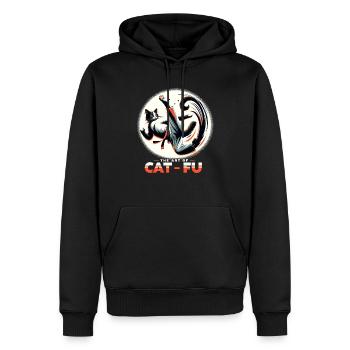 Kung Fu Chinesisches Kung Fu Asiatisches Kung Fu - Männer Premium Bio Hoodie - Schwarz - Vorne - Nico (187cm)