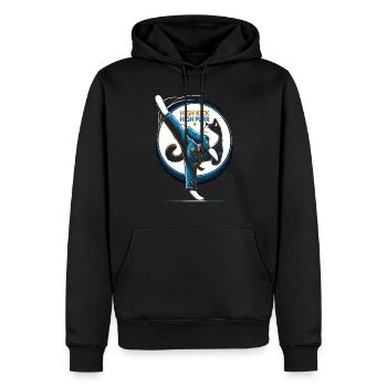 Kung Fu Chinesisches Kung Fu Asiatisches Kung Fu - Männer Premium Bio Hoodie - Schwarz - Vorne - Nico (187cm)