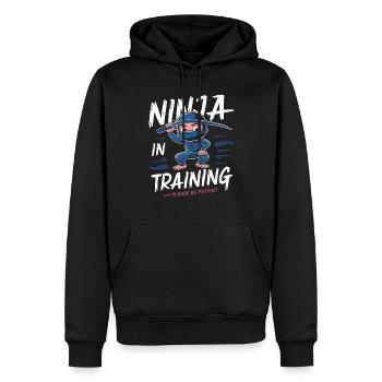 Kung Fu Chinesisches Kung Fu Asiatisches Kung Fu - Männer Premium Bio Hoodie - Schwarz - Vorne - Nico (187cm)