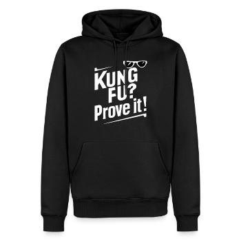 Kung Fu Chinesisches Kung Fu Asiatisches Kung Fu - Männer Premium Bio Hoodie - Schwarz - Vorne - Nico (187cm)