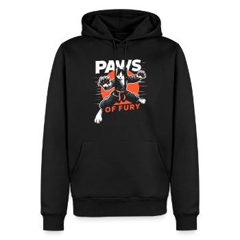 Kung Fu Chinesisches Kung Fu Asiatisches Kung Fu - Männer Premium Bio Hoodie - Schwarz - Vorne - Nico (187cm)