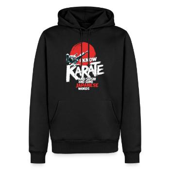Kung Fu Chinesisches Kung Fu Asiatisches Kung Fu - Männer Premium Bio Hoodie - Schwarz - Vorne - Nico (187cm)