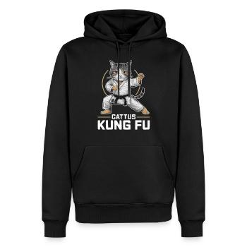 Kung Fu Chinesisches Kung Fu Asiatisches Kung Fu - Männer Premium Bio Hoodie - Schwarz - Vorne - Nico (187cm)