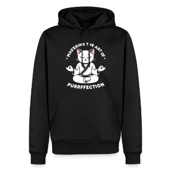 Kung Fu Chinesisches Kung Fu Asiatisches Kung Fu - Männer Premium Bio Hoodie - Schwarz - Vorne - Nico (187cm)
