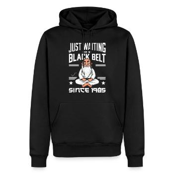 Kung Fu Chinesisches Kung Fu Asiatisches Kung Fu - Männer Premium Bio Hoodie - Schwarz - Vorne - Nico (187cm)