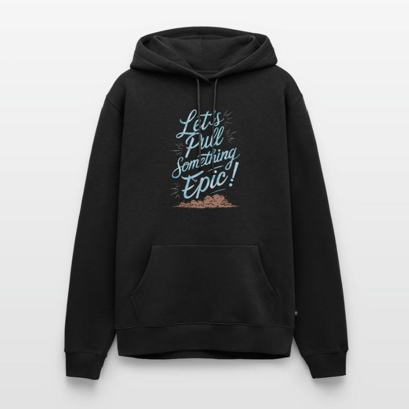 Tractor Pulling Tractor Pulling Tractor Power Farm Men’s Premium Organic Hoodie