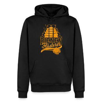 Bees Whisperer Bee Honey Beekeeper Apiculture - Sweat à capuche Premium bio Homme - noir - Devant - Nico (187cm)