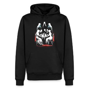 Horror Movie Marathon Survivor Scary Movies True - Männer Premium Bio Hoodie - Schwarz - Vorne - Nico (187cm)