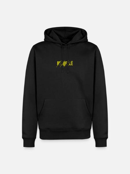 Resilience - Men’s Premium Organic Hoodie - black