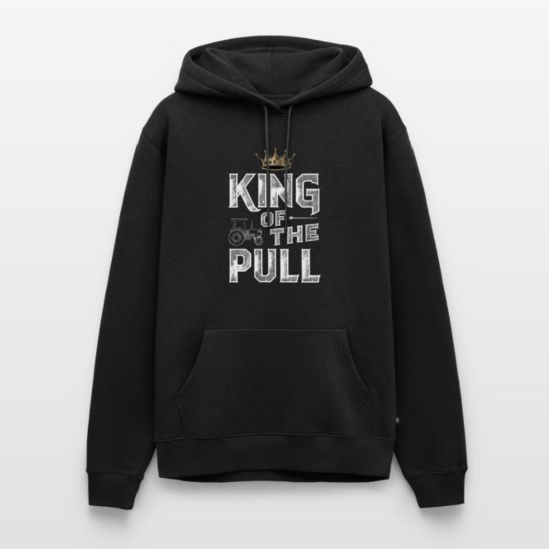 Tractor Pulling Tractor Pulling Tractor Power Farm Männer Premium Bio Hoodie
