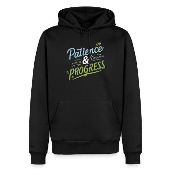 Sonderpädagogik-lehrer „sped Teacher Inclusion“ - Männer Premium Bio Hoodie - Schwarz - Vorne - Nico (187cm)