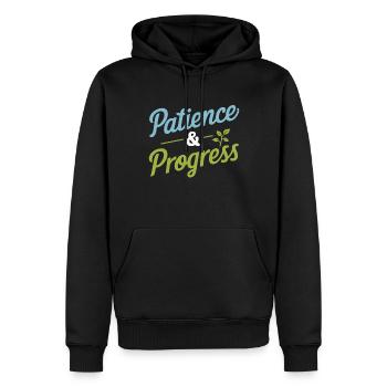 Sonderpädagogik-lehrer „sped Teacher Inclusion“ - Männer Premium Bio Hoodie - Schwarz - Vorne - Nico (187cm)