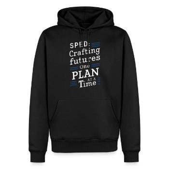 Sonderpädagogik-lehrer „sped Teacher Inclusion“ - Männer Premium Bio Hoodie - Schwarz - Vorne - Nico (187cm)