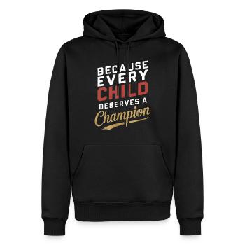 Sonderpädagogik-lehrer „sped Teacher Inclusion“ - Männer Premium Bio Hoodie - Schwarz - Vorne - Nico (187cm)
