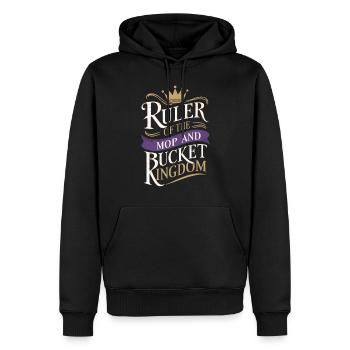 School administrators School staff Caretakers - Men’s Premium Organic Hoodie - black - Front - Nico (187cm)