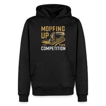 School administrators School staff Caretakers - Men’s Premium Organic Hoodie - black - Front - Nico (187cm)