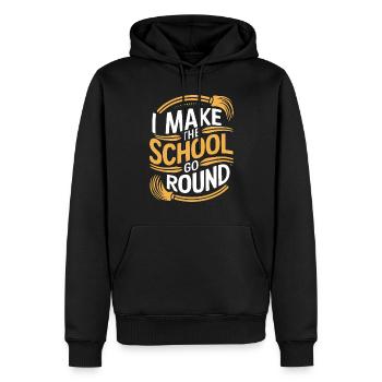 School administrators School staff Caretakers - Men’s Premium Organic Hoodie - black - Front - Nico (187cm)