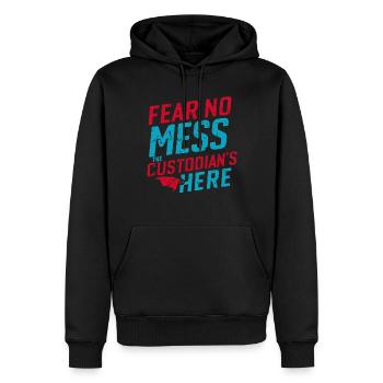 School administrators School staff Caretakers - Men’s Premium Organic Hoodie - black - Front - Nico (187cm)